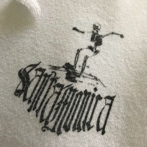 PacSun Cropped Santa Monica Hoodie